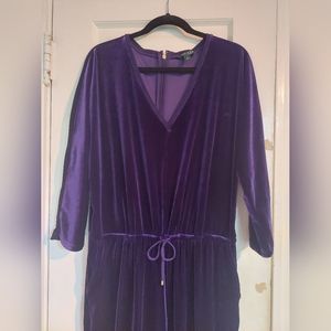 Lauren by Ralph Lauren XL Purple jumpsuit